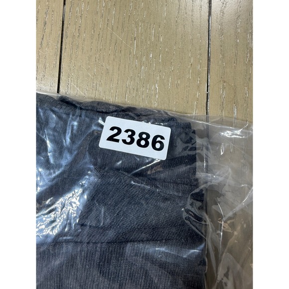 Eileen Fisher Tank Dress Womens SMall Gray Henley Maxi Sleeveless Slit Casual - Picture 10 of 10